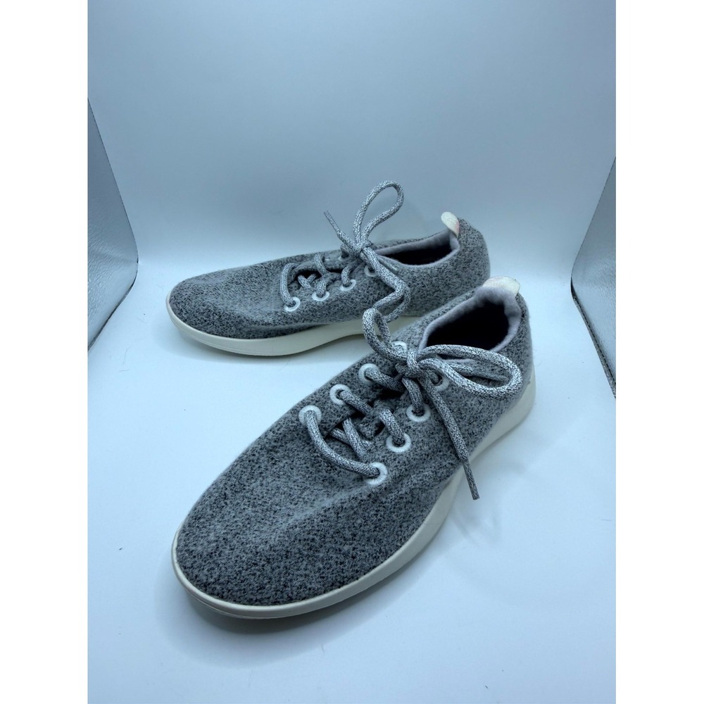 Allbirds Wool Runners Women 7 Sneaker Heather Gray Low Top Lace Up Running Shoes